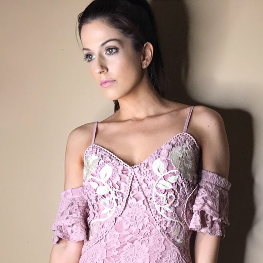 lace wedding guest dress - Picture 5 of 8